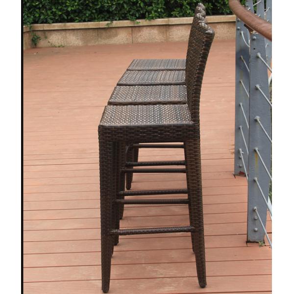 Vintage High Wooden Black Metal Bar Stool Set Of 4 Chair School Gym Workshop Home Bar