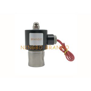 Quality 3/8&quot; 304 2/2 Way Direct Acting Stainless Steel 2S040-10 SUS-10 Solenoid Water Valve AC220V AC110V 24VDC for sale