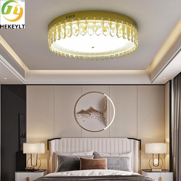 Fancy Modern Crystal LED Ceiling Light Living Room Decorative