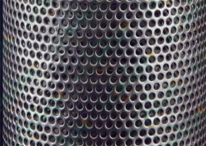 Quality Micro Decorative Platforms 0.2mm Perforated Steel Sheet Hot Dipped Galvanized for sale