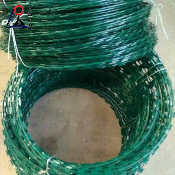 Spring Snake Razor High Tensile Barbed Wire Hot Dip Galvanized