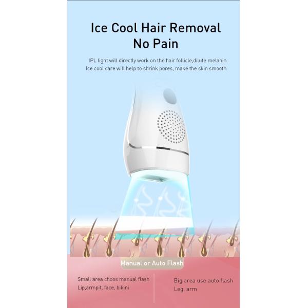 990 Thousand Shot Fast Ipl Beauty Machine Laser Permanent Hair Removal