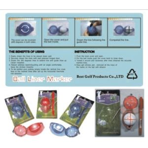 China golf ball liner marker on sale