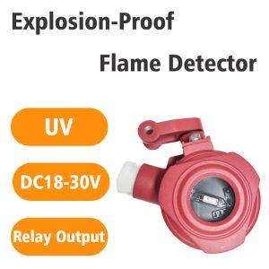 Ultraviolet Flame Detector for Fire Alarm Systems with Infrared/UV Sensor