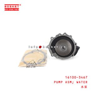 16100-3467 Water Pump Assembly for ISUZU HINO J08C