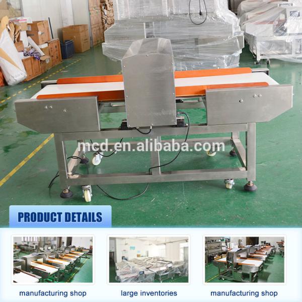 380*100 mm Touch Screen Non-ferrous DSP Technology Conveyor Belt Screening Needle Copper Food Metal Detector MCD-F500QD