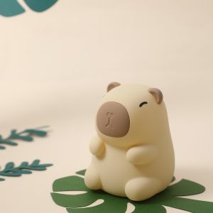Rechargeable Lovely Design Soft Silicone Capybara Night Light For Child's