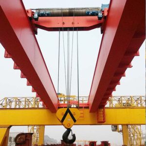 50 Ton Adjustable Double Girder Electric Overhead Travelling Crane