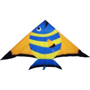 30m Stackable Fiberglass Frame Flying Fish Kite