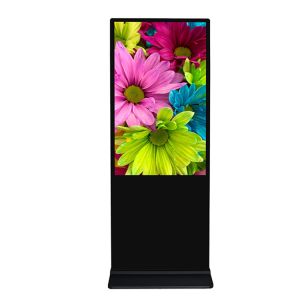 OEM ODM Floor Standing Digital Signage , 75 Inch Floor Standing Advertising