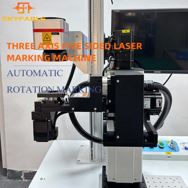 Buy High Precision Multi Axis Laser Marking Machine with EZCAD Software at wholesale prices