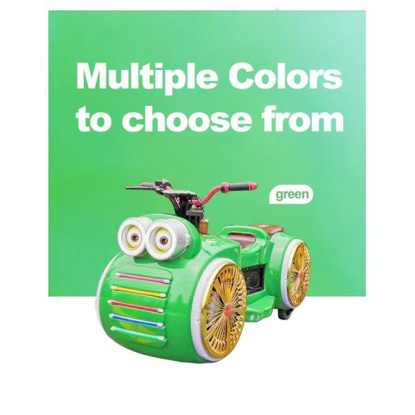 280W Multicolor Big Eyes Moto Bumper Car For Parent Child