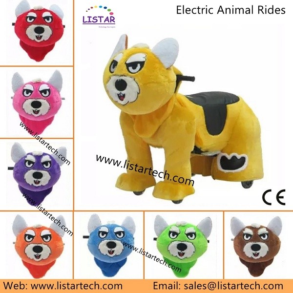 Lovely Motorized Plush Riding Animals China Stuffed Zippy Rides Happy Rides On