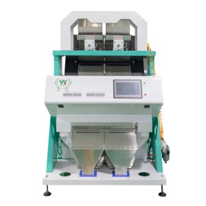 Wenyao 2 Chutes Walnut Color Sorter Machine Size Shape Sorting With CE