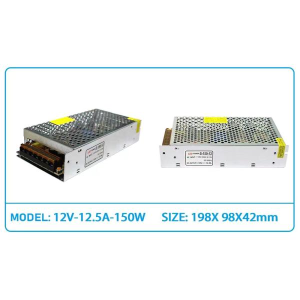 Buy 150W DC 12V 12.5A Switch Power Supply LED Power Supply at wholesale prices