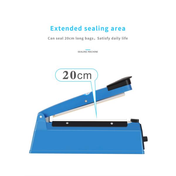 Manual Heat Sealing Machine for Retail Packaging Beverage Food Fruits Vegetable Package