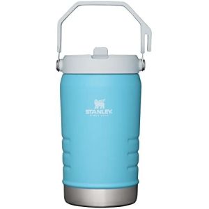 IceFlow Stainless Steel Tumbler with Straw, Vacuum Insulated Water Bottle for
