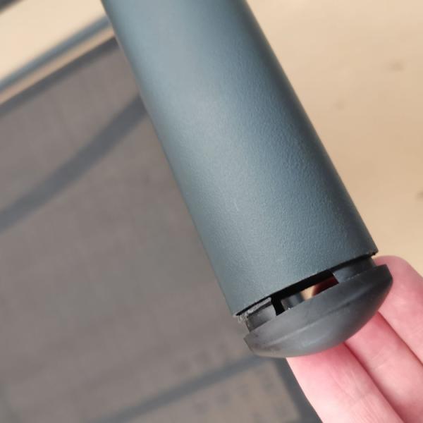 Outdoor Courtyard High Backrest Folding Reclining Chair with 7 Adjustable Positions