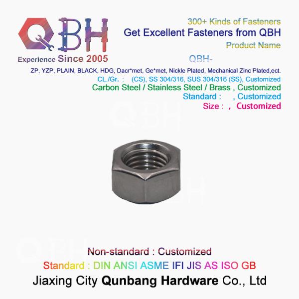 BS 916 304 316 Stainless Steel Hexagon Nuts