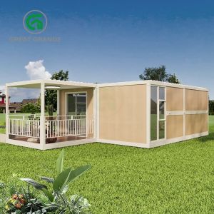 Durable Folding Container Home Built With Galvanized Steel Frames And Weather