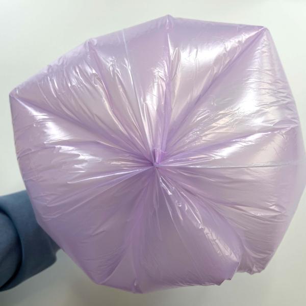 OK Compost Certified Beauty ya Vest Type Garbage Bag for Household Convenience