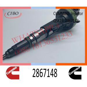 2867148 Fuel Injector Cum-mins In Stock QSK19 QSK50 QSK60 Common Rail Injector