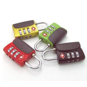 Quality zinc alloy TSA 3-digit travel bag lock for sale