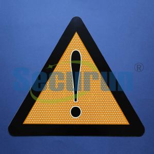 30inch Photoluminescent Signage Exclamation Mark Danger Symbol
