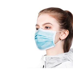 Quality Professional White Disposable Medical Face Mask FDA ISO CE Certificated for sale