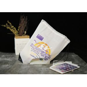 Color Printing Polyester Recyclable Tote Bag Large Capacity For Daily Use