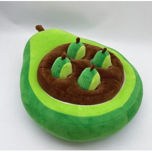 10 Carrots Plush Pet Chew Toys For Small Medium Dogs Teething Training