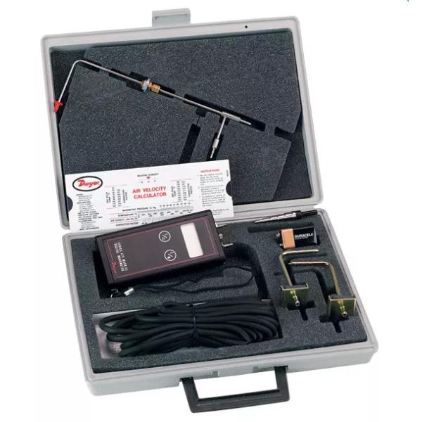 Dwyer 477AV-000 Digital Pressure Gauge 80mm Differential Pressure Manometer