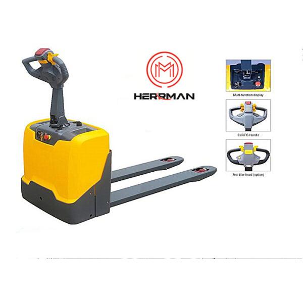 Buy Small Turning Radius 4400lbs Lead-Acid Electric Walkie Pallet Truck at wholesale prices