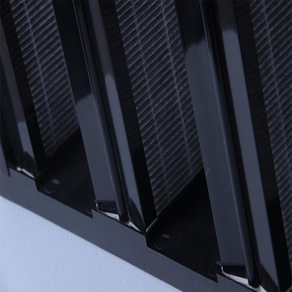 Activated Carbon Material V Bank Filter , Compact Custom Air Filters With Abs