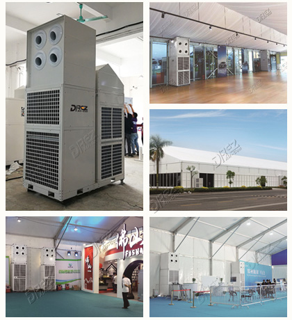 Outdside Special Event Packaged AC Units 36HP Industrial Air Conditioner With Copeland Compressor