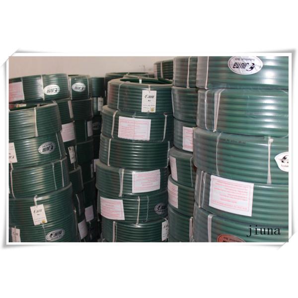 Smooth Green Pu Round Belt For Rough Transmission Machine , Easily Connected