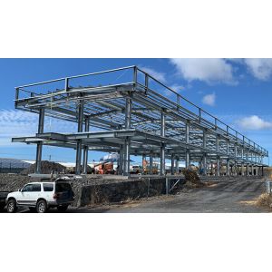 Warehouse / Hangar Odm Steel Structure Building Glass Fiber Sandwich Panel