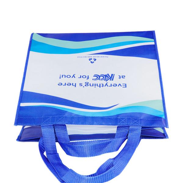 Water Repellent Custom Shopping Bags 30×35×10 CM With Extra Large Capacity