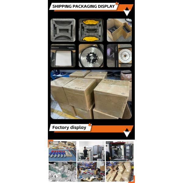 Refit High Performance Brake Kit 9N Big Brake Kit Carbon Ceramic Disc For BMW