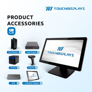 18.5" PCAP Touch Screen POS Terminal Android With Printer