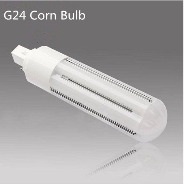8W E27/G24 Small LED Corn lamp PL Lamp 170LM/W, work with old magnetic mercury