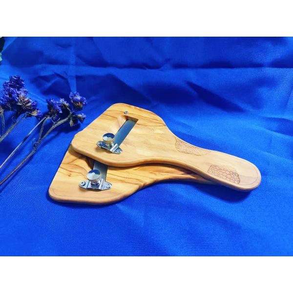 Buy New style truffle slicer Olive wood with customized logo 220x110x8mm at wholesale prices