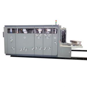 Flexographic Printing Corrugated Box Printing Machine Of 4 Colors Printer