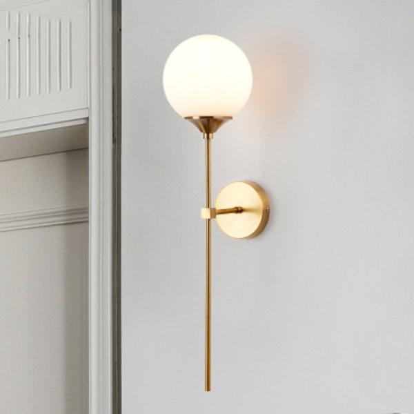 Modern LED Glass Wall Lamp glass ball wall sconce (WH-OR-11)