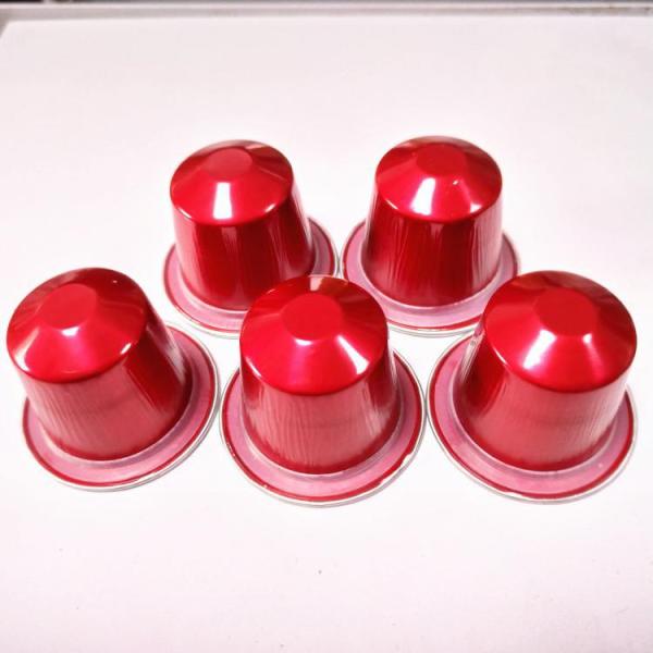 OEM Non Toxic Nespresso Aluminum Capsules Reusable Office