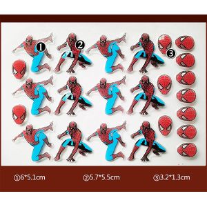 Quality Spider Man PET Chocolate Transfer Molds Personalized One Time Use for sale
