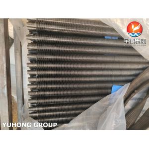 Embedded Fin Tube, ASTM A179 Aluminium Strip Al1060 For Air Cooled Heat Exchanger