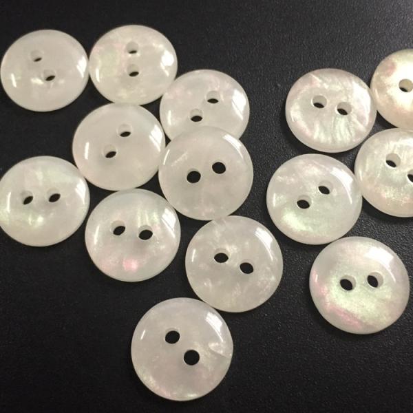 Wholesale Pearly Lustre Sewing Shirt Plastic Resin Button