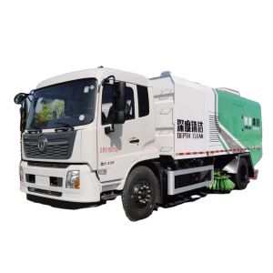 Pure Electric Road Sweeper With High-pressure Water Flushing Function for
