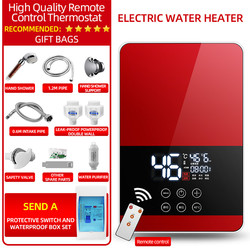 Bathroom Wall Mounted Electric Hot Water Heater Induction Global User